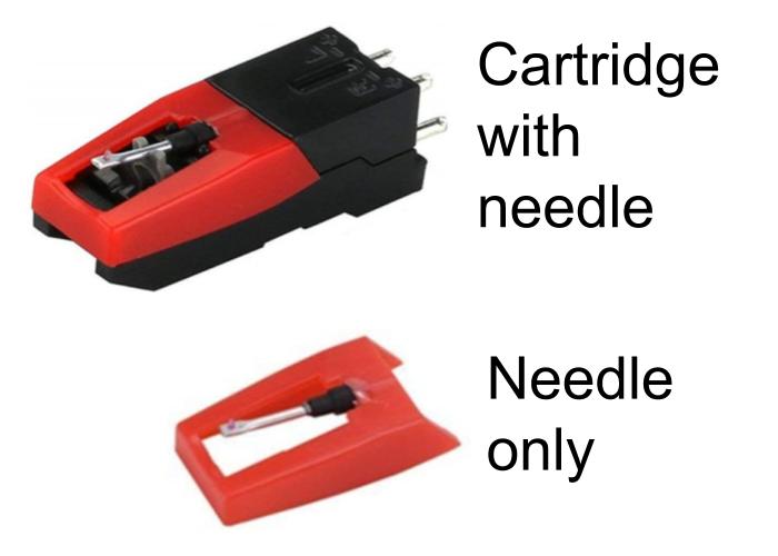 how does a turntable needle work